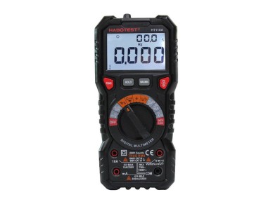 Digital Multimeter with Flashlight Habotest HT118A, True RMS, NCV