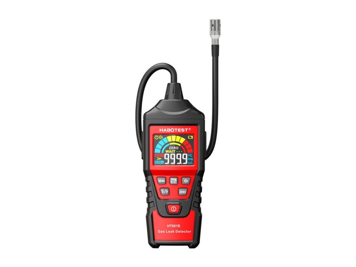 Detector de fugas de gas con alarma Habotest HT601B