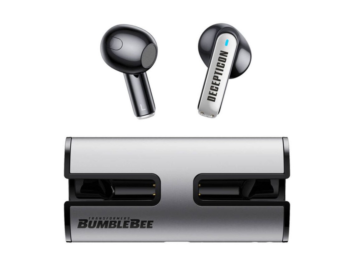 Auriculares TWS Transformers TF-T02 (plateados)