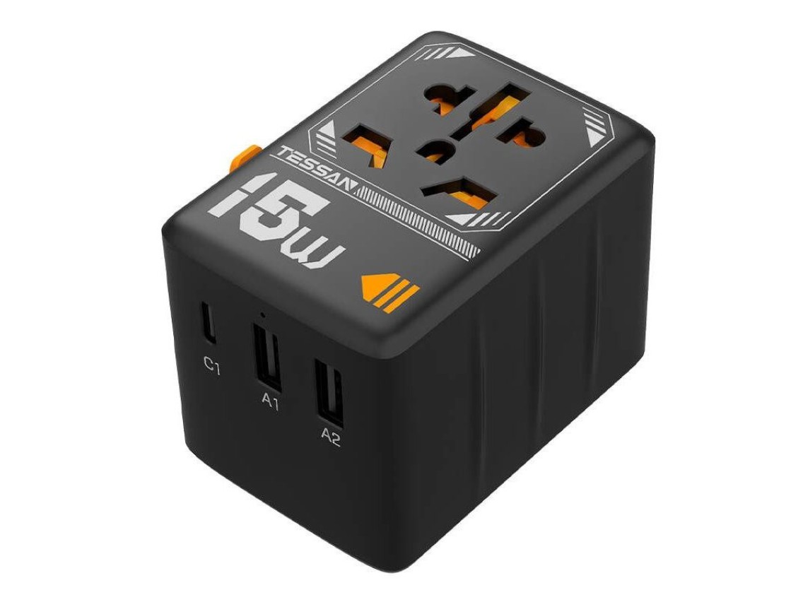 Adaptador de viaje Tessan WTA-01
