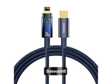 Baseus CATS000003 Lightning - USB-C cable 20W 480Mb/s 1m - blue