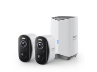 Baseus Security N1 2K Outdoor Monitoring Kit (2 Cameras) – White