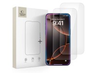 Tech-Protect Glass Fit+ - Pack de 2 protectores de vidrio templado para iPhone 16 Pro / 17 / 17 Pro 