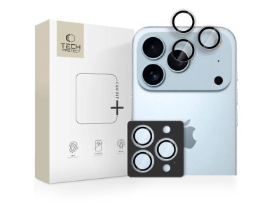 Funda para cmara Tech-Protect Camring Fit+ para iPhone 14 Pro/Max/15 Pro/Max/16 Pro/Max/17 Pro/Max 