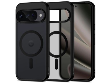 Funda MagSafe Tech-Protect MagMat para Google Pixel 10/10 Pro - Negro mate