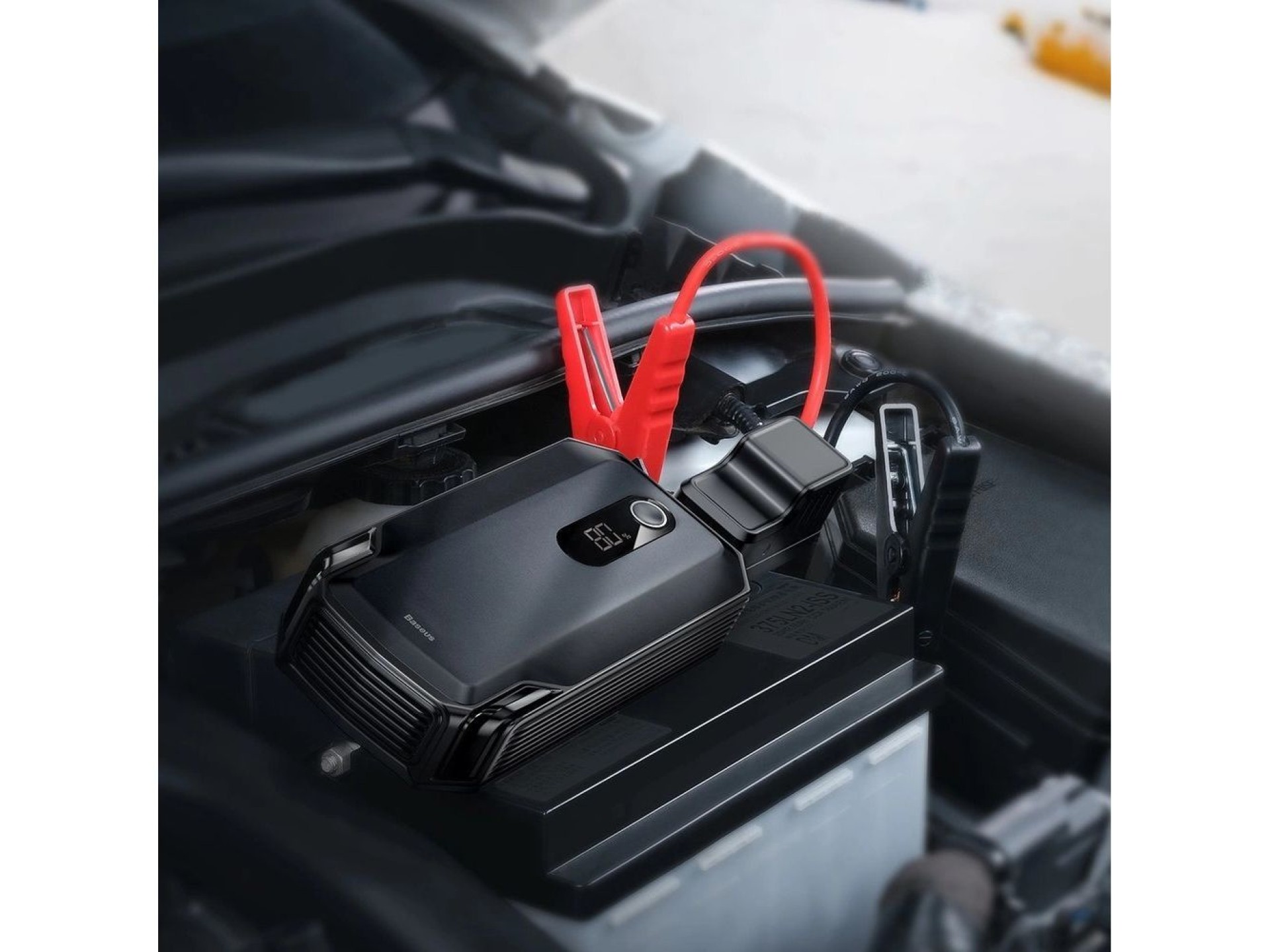 Banco de energía Baseus Power Starter Jump Starter, dispositivo de arranque, 20 000 mAh, 12 V (2000