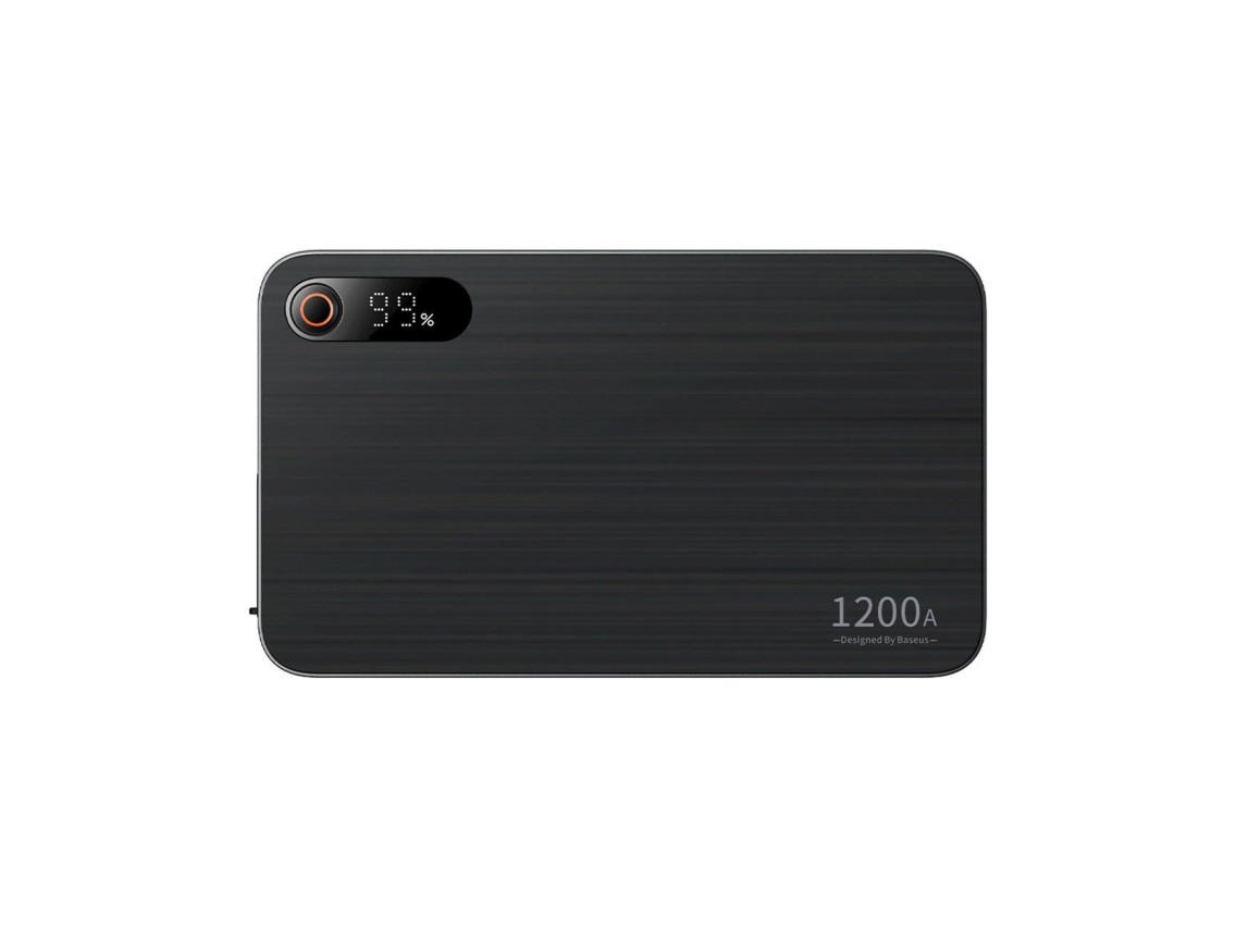 Carregador porttil para carro 1200A Baseus Super Energy Pro+ - Preto
