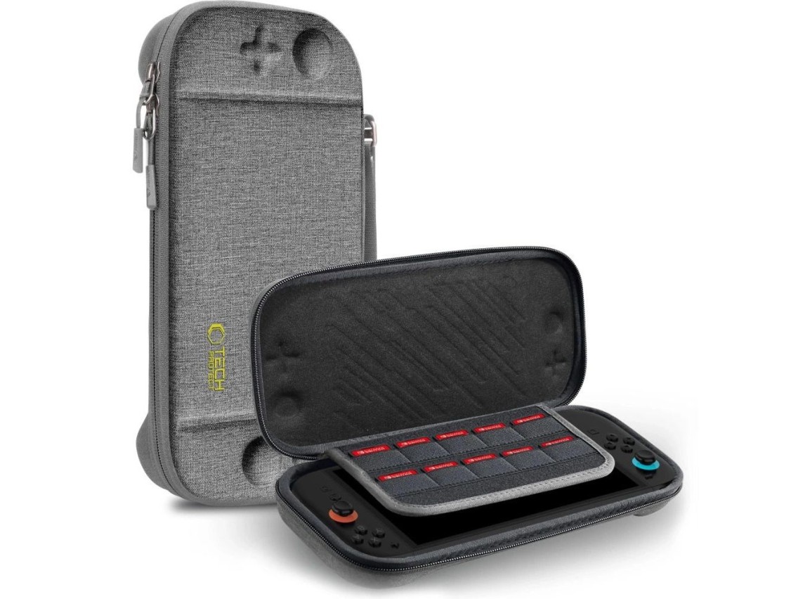 Tech-Protect Slim Pouch for Nintendo Switch 2 - Gray
