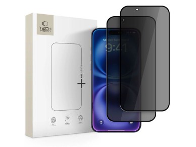 Paquete de 2 protectores de privacidad Tech-Protect Glass Spy+ para iPhone 17 Air