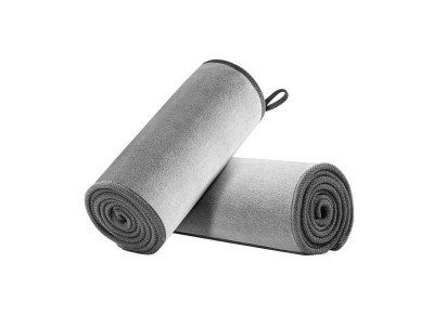 Baseus 2 x Microfiber Car Drying Towel Microfiber 40cm x 40cm Gray (CRXCMJ-0G)