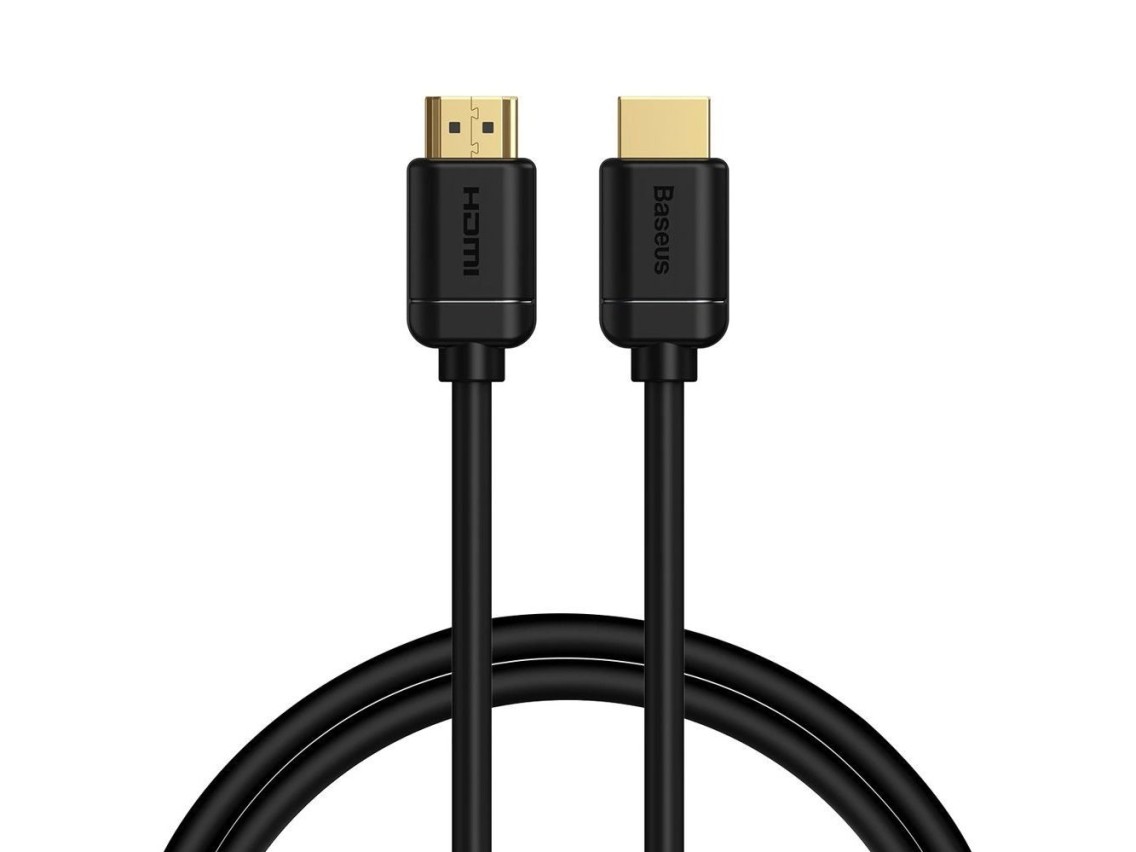 Baseus cable HDMI 2.0 cable 4K 60 Hz 3D HDR 18 Gbps 1 m black (CAKGQ-A01)
