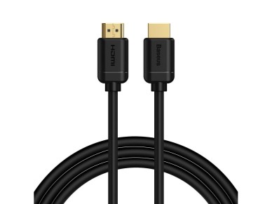 Baseus HDMI 2.0 cable 4K 60 Hz 3D HDR 18 Gbps 2 m black (CAKGQ-B01)
