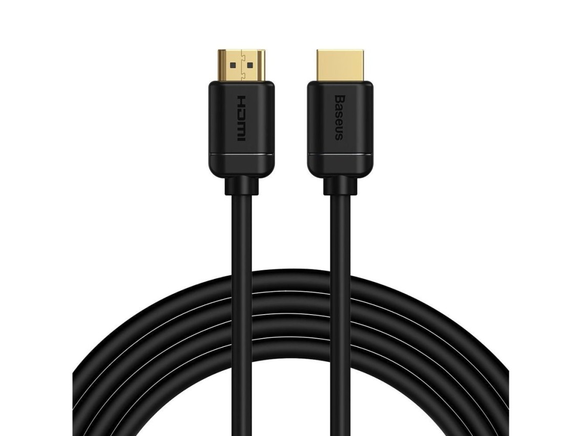 Baseus Cable HDMI 2.0 4K 60 Hz 3D HDR 18 Gbps 3 m black (CAKGQ-C01)