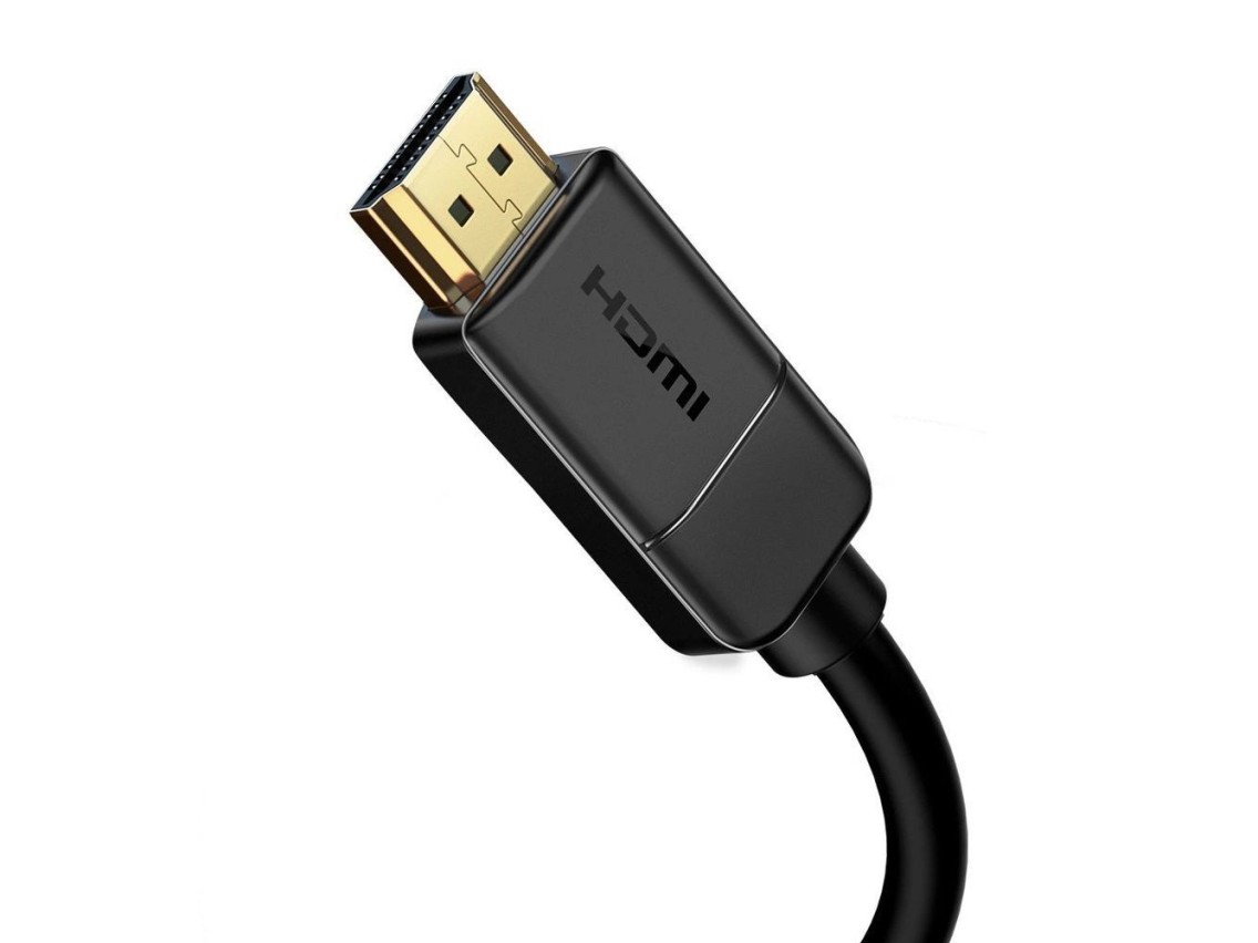 Baseus Cable HDMI 2.0 4K 60 Hz 3D HDR 18 Gbps 3 m black (CAKGQ-C01)