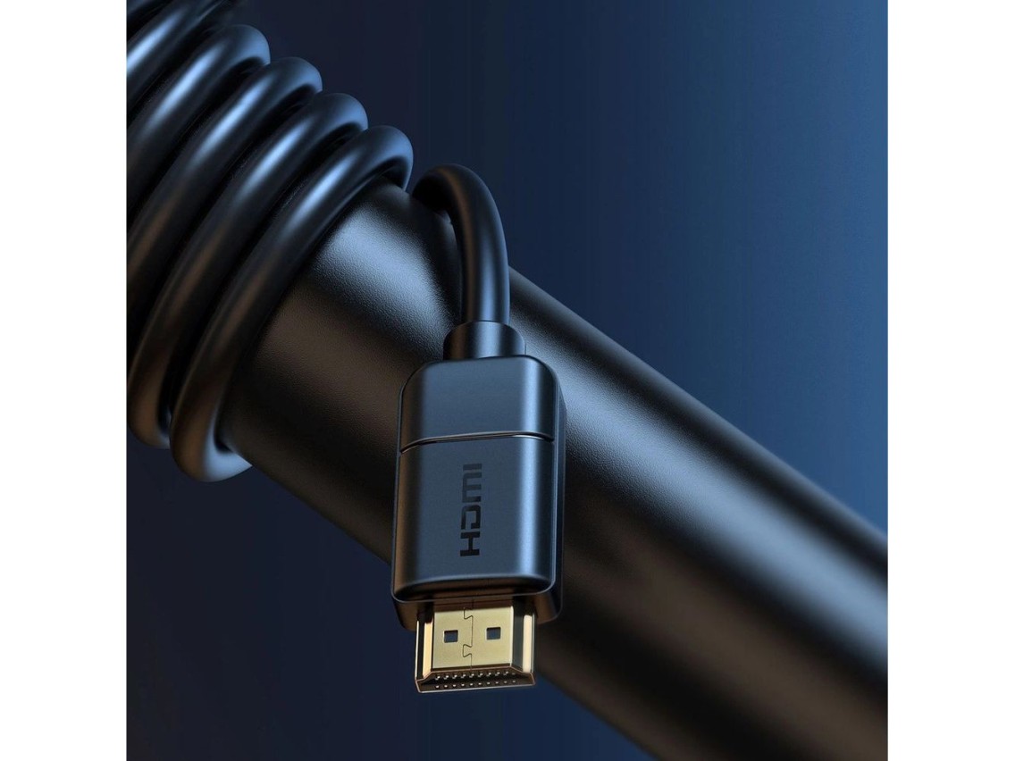 Baseus Cable HDMI 2.0 4K 60 Hz 3D HDR 18 Gbps 3 m black (CAKGQ-C01)