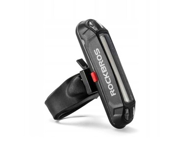 Rockbros A54BK Luz Traseira para Bicicleta + Micro USB - Cabo USB-A - Preto