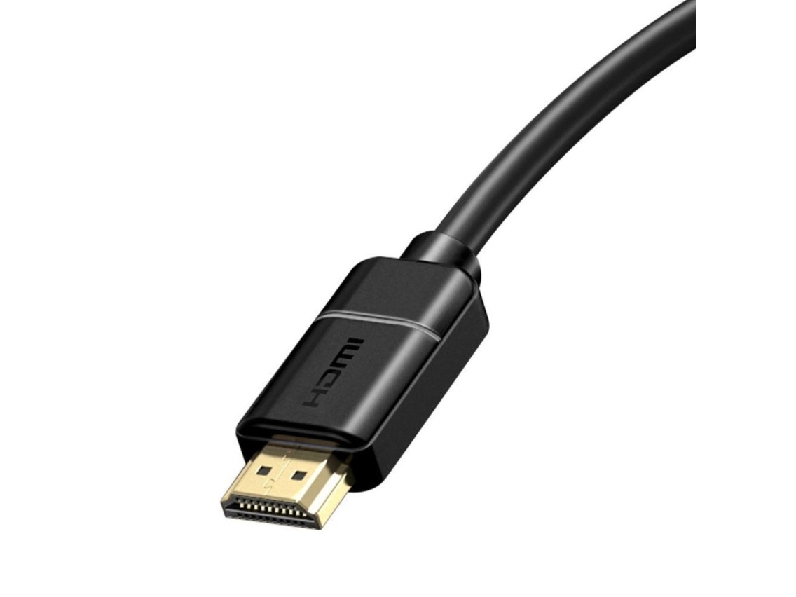 Baseus Cable HDMI 2.0 4K 60 Hz 3D HDR 18 Gbps 3 m black (CAKGQ-C01)