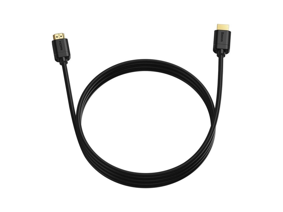 Baseus Cable HDMI 2.0 4K 60 Hz 3D HDR 18 Gbps 3 m black (CAKGQ-C01)