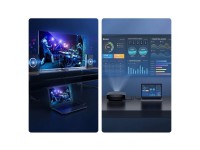 Baseus Cable HDMI 2.0 4K 60 Hz 3D HDR 18 Gbps 3 m black (CAKGQ-C01)