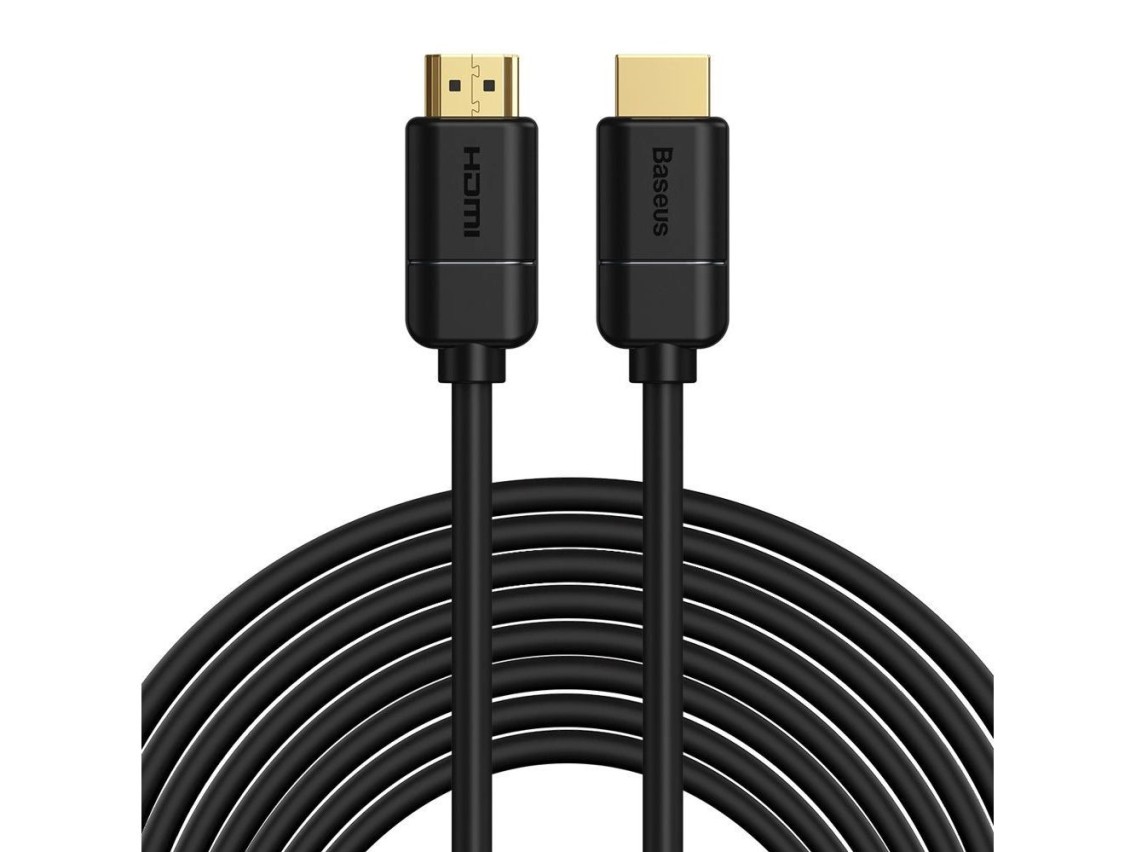 Baseus cable HDMI 2.0 cable 4K 30 Hz 3D HDR 18 Gbps 8 m black (CAKGQ-E01)