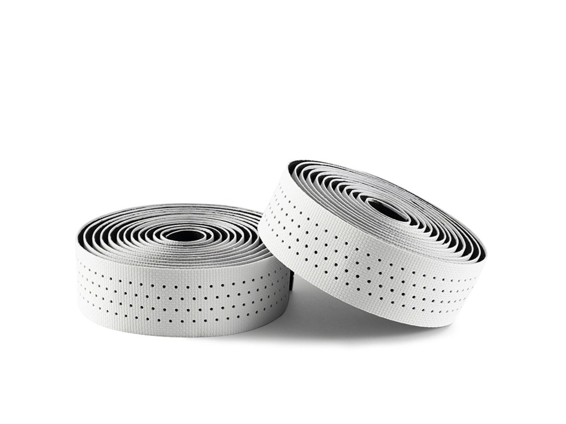 Rockbros Perforated Silicone Handlebar Tape - White