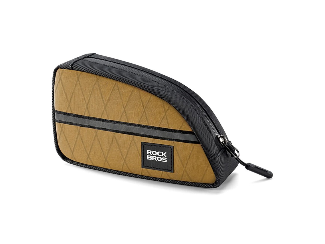 Rockbros Triangle Bike Frame Bag 0.8l - Brown