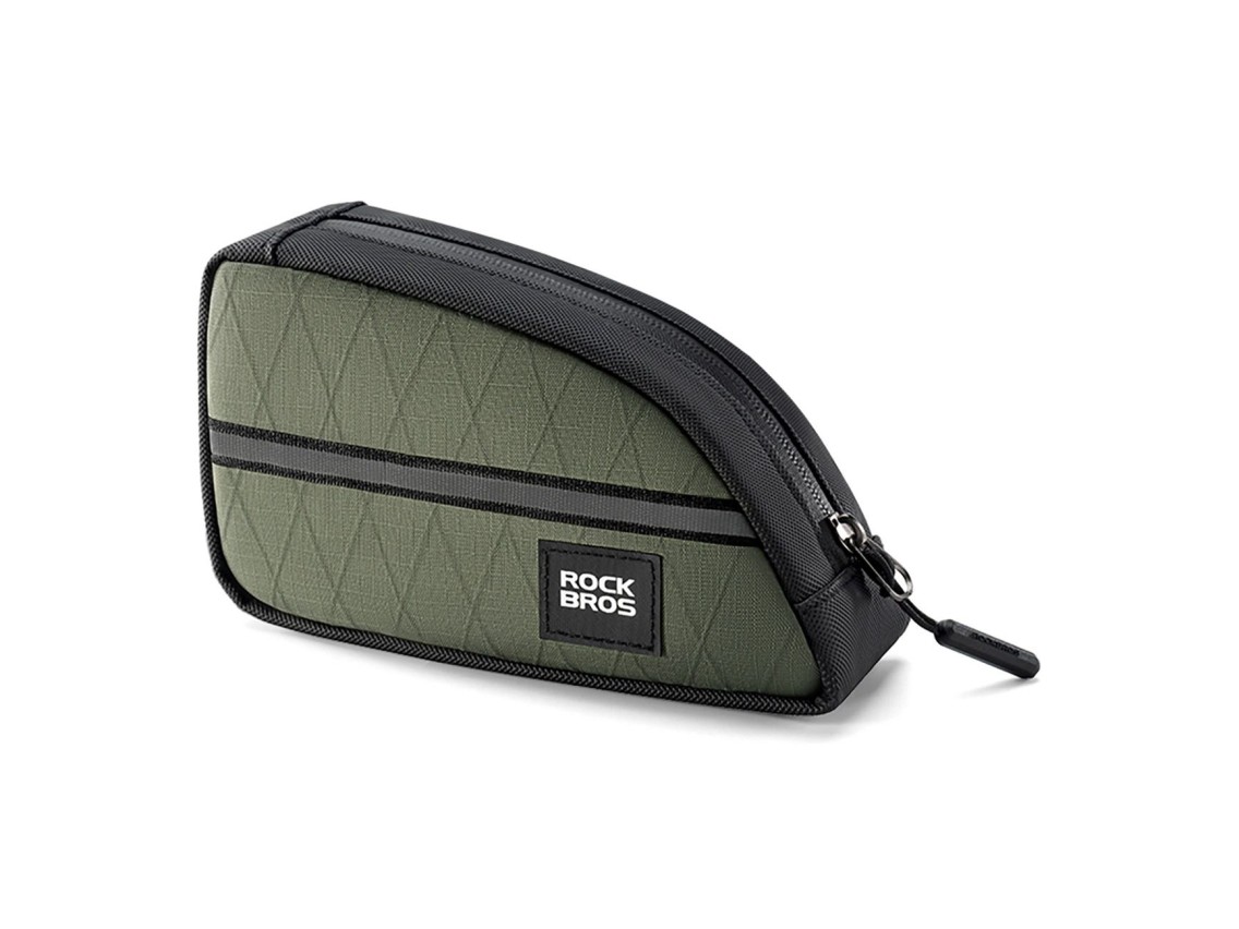Rockbros Triangle Bike Frame Bag 0,8l - Verde