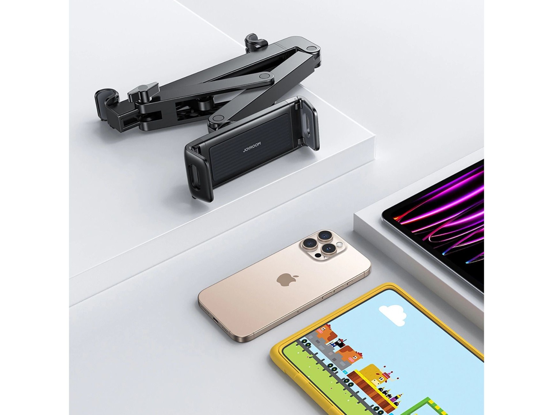 Joyroom JR-ZS433 Car Headrest Holder - Black