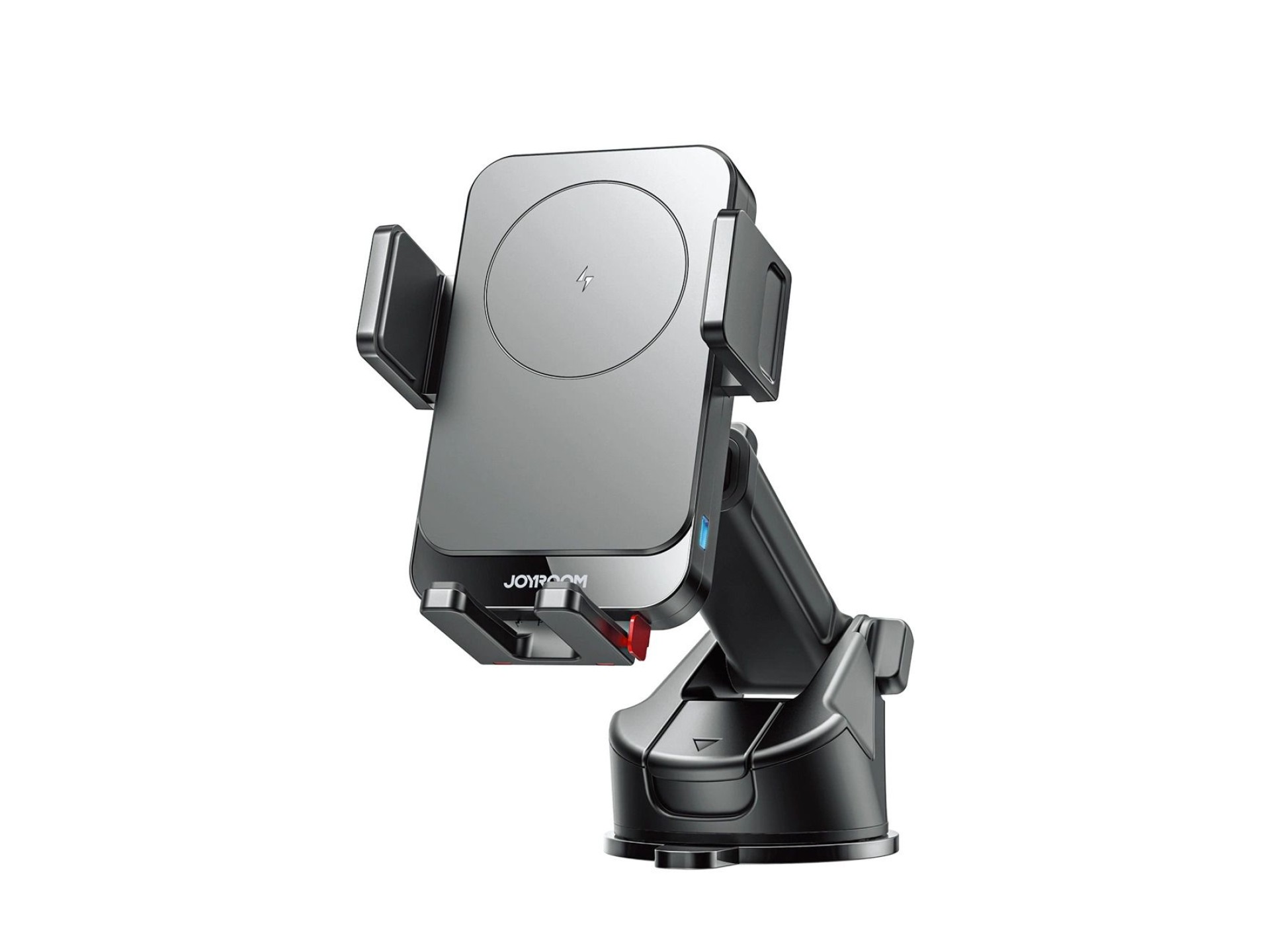 Joyroom JR-ZS241S car mount with inductive charger for dashboard - black
