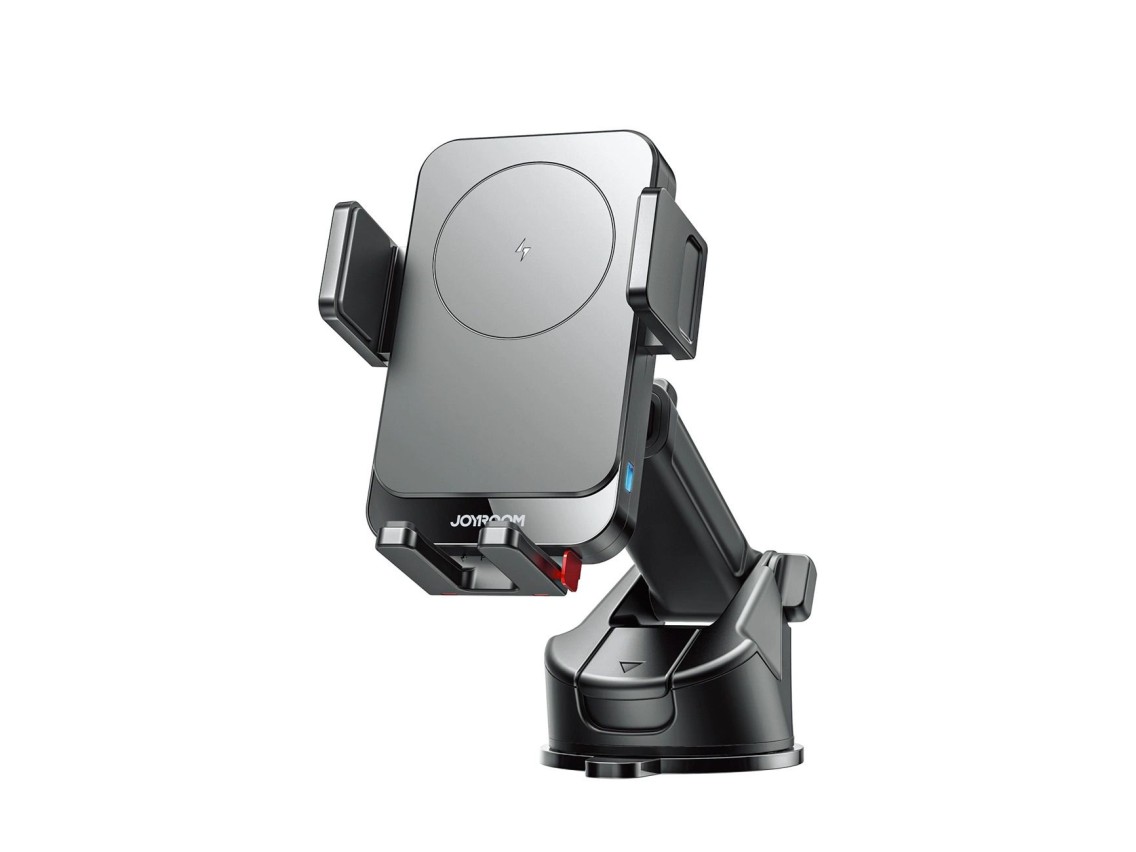Joyroom JR-ZS241S car mount with inductive charger for dashboard - black