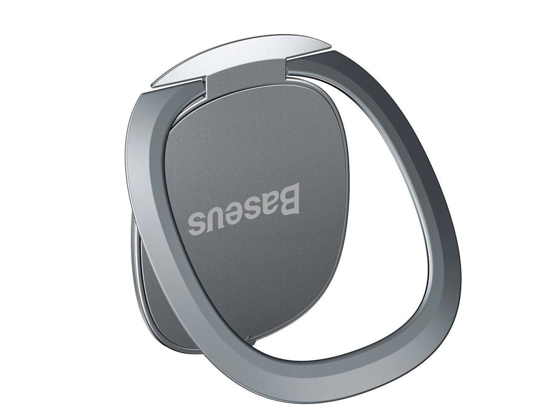 Suporte de telefone autoadesivo ultrafino Baseus, prata (SUYB-0S)