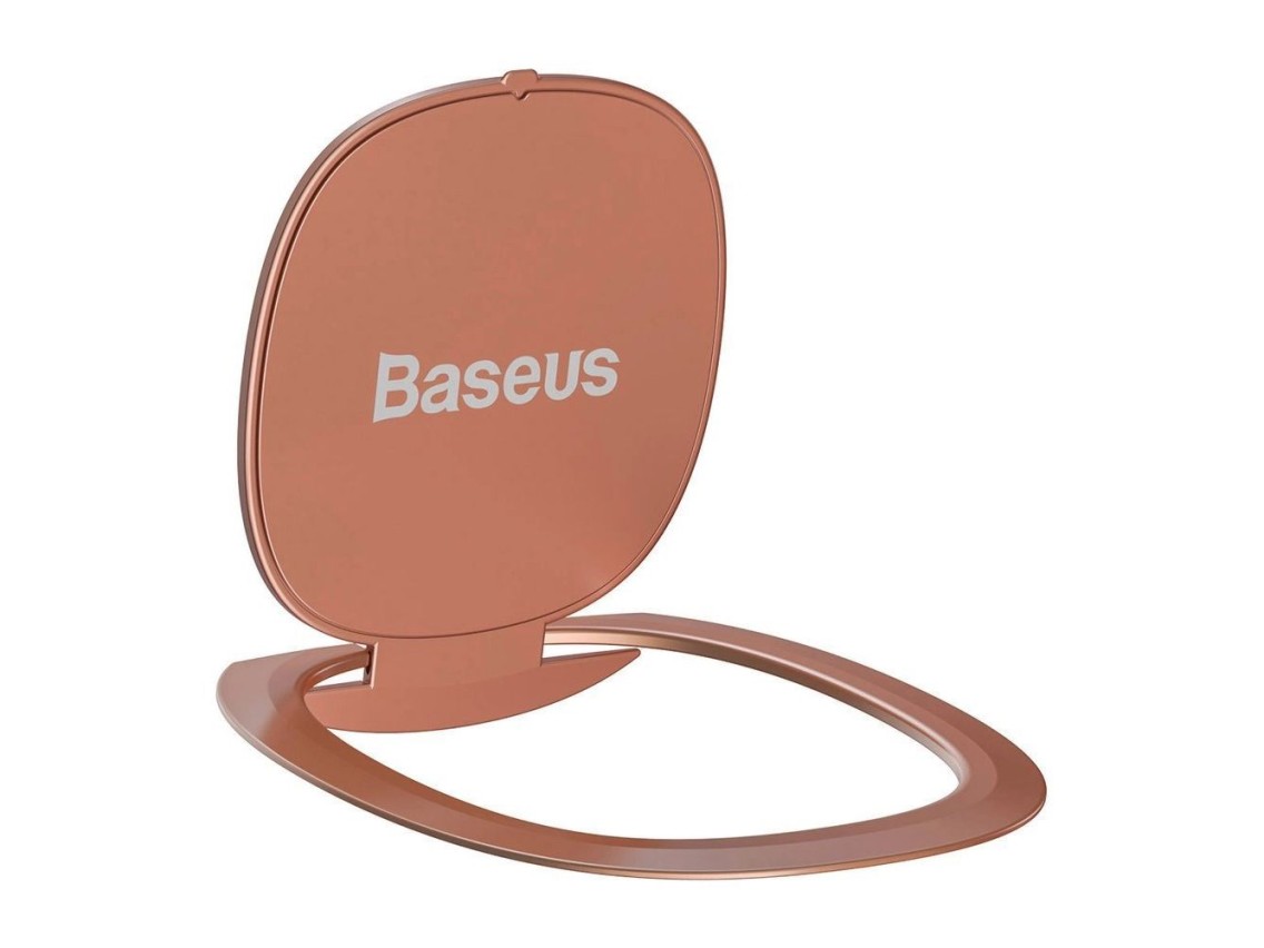 Baseus ultra-thin self-adhesive ring holder phone stand pink (SUYB-0R)