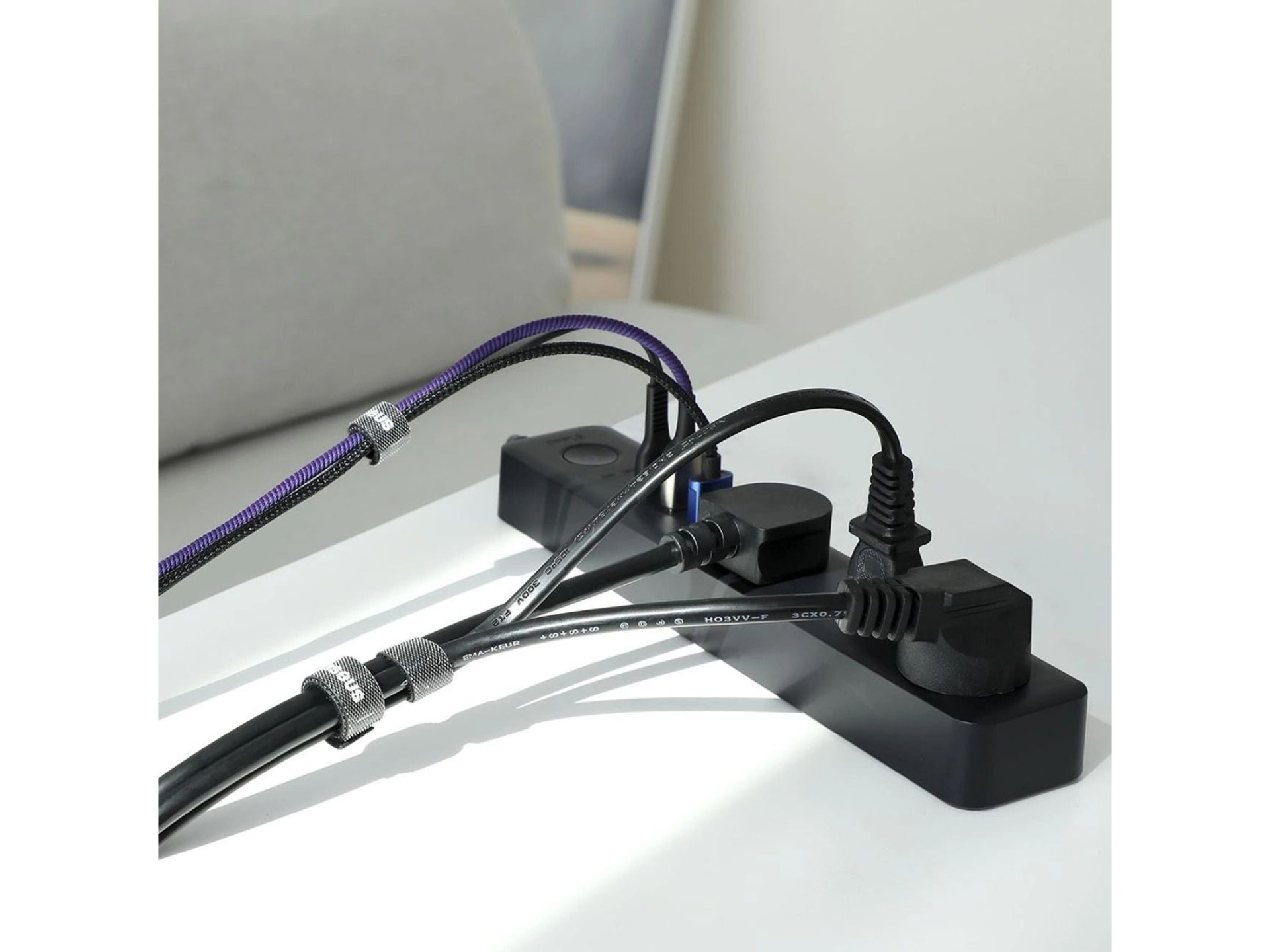 Baseus Circle Velcro organizer 50cm - black