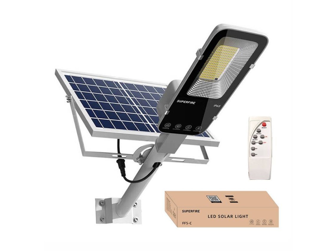 Lmpara solar Superfire FF5-C, 263 W, 1200 lm, 15 000 mAh