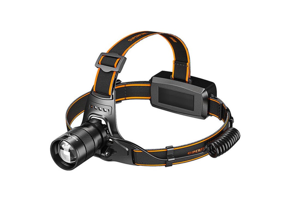 Linterna frontal UV Superfire HZ01