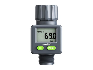 Medidor de caudal de agua digital RainPoint