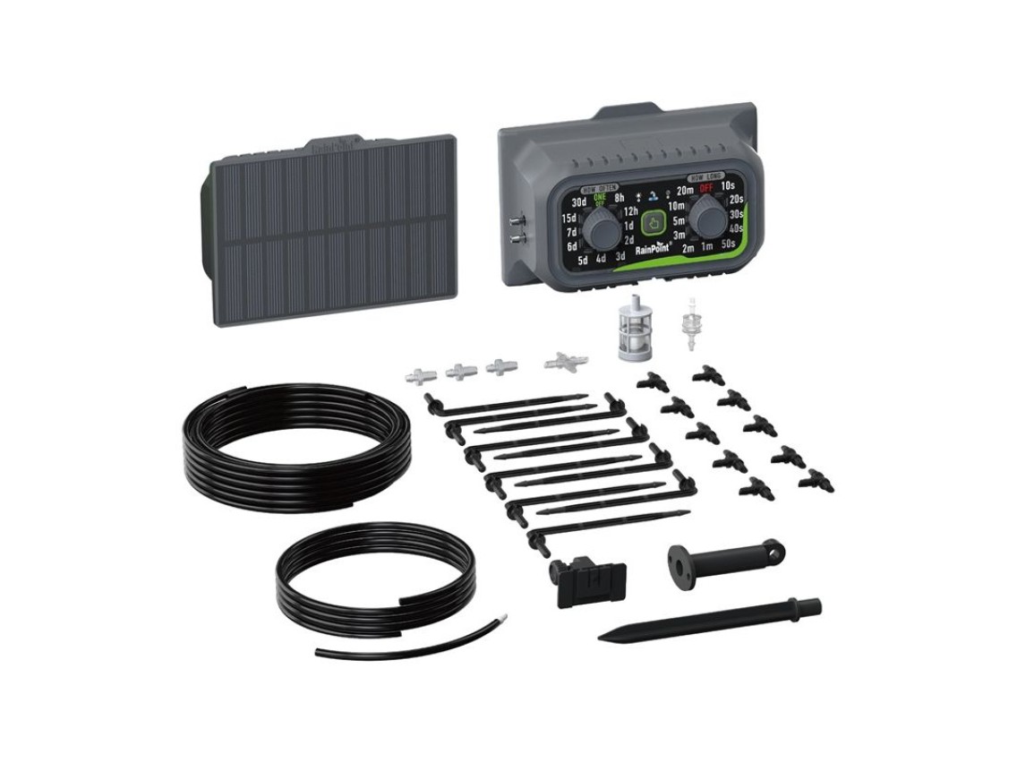 RainPoint solar drip irrigation kit