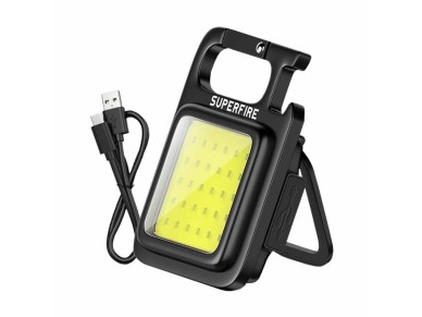 Lanterna Superfire MX16  600lm, 500mAh, USB-C, 4 modos