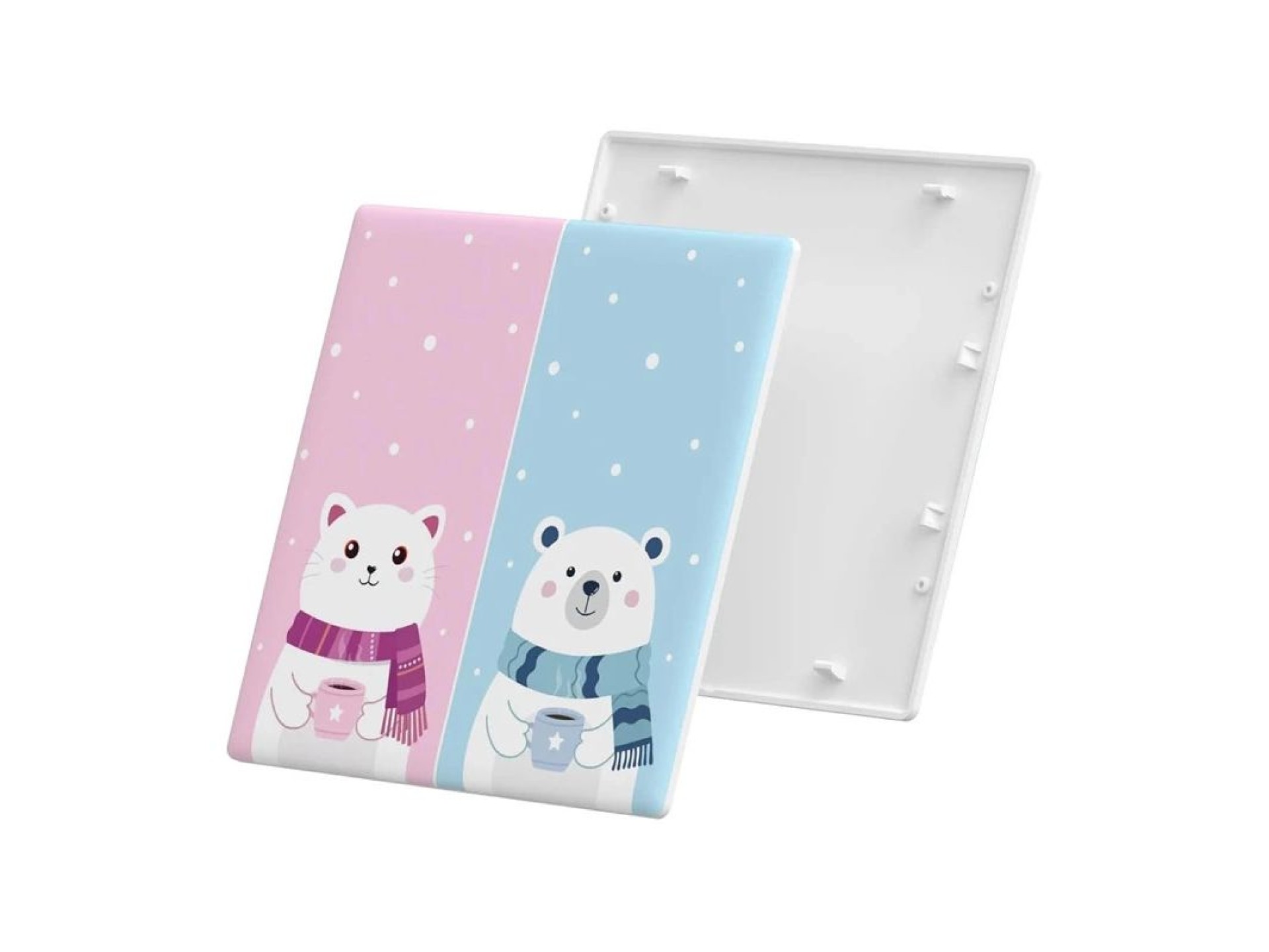 Capa decorativa / tampa para interruptor de toque T5 SONOFF Cartoon 2C