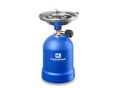 Portable cartridge stove model 190 g, 125 x 125 x 215 mm