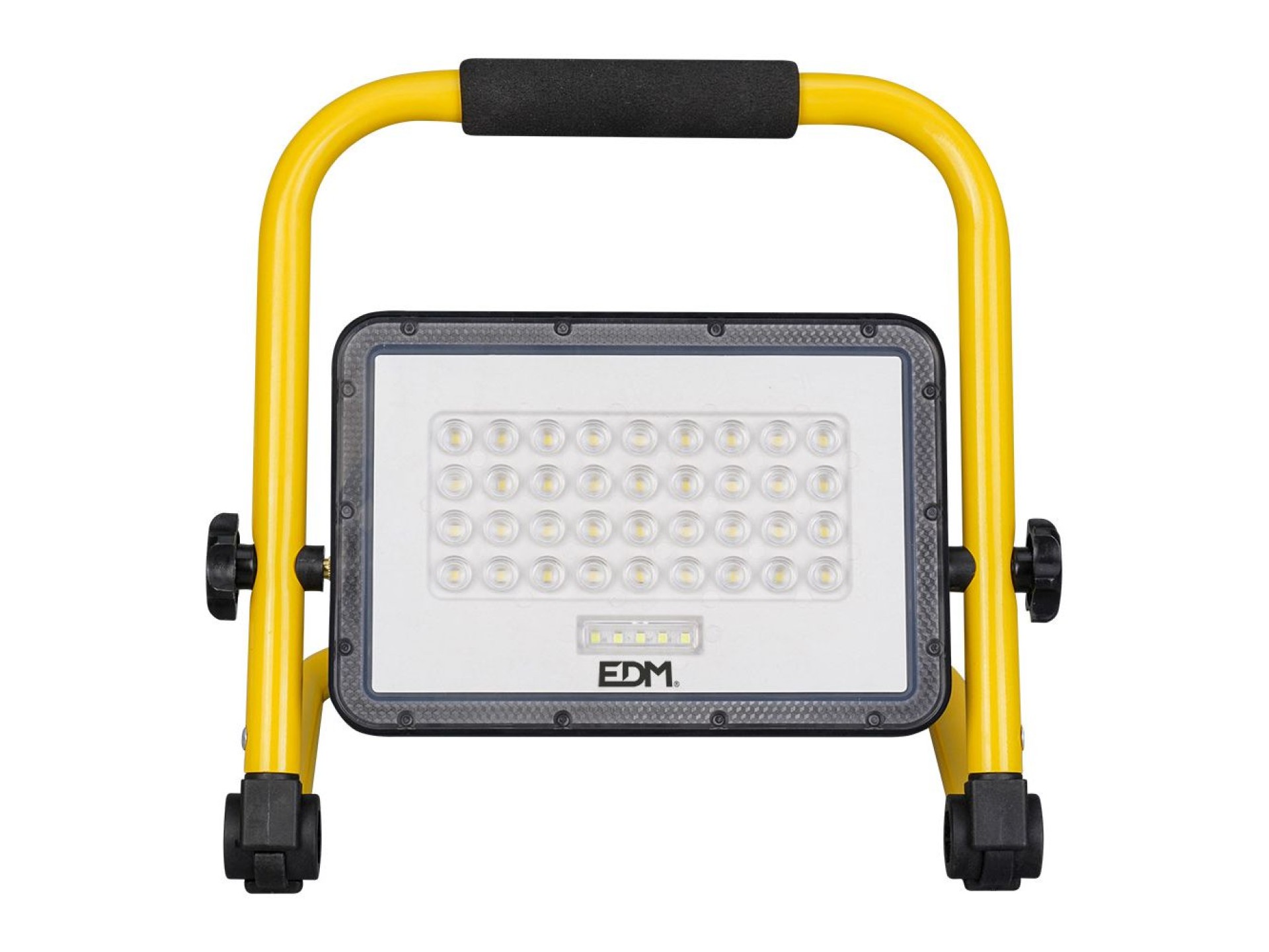 Luz de trabalho led solar + painel solar 4000 lm, 6.400 k, luz fria, ip65