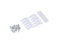 Tira de led rgb adesiva 5m x 12mm 4,5 w/m -20 lm/w 24v dc, wifi tuya app