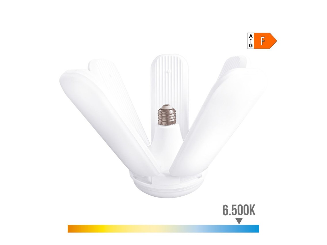 Lâmpada led multidirecional, tampa e27, potência 45 w 4265 lm, luz fria