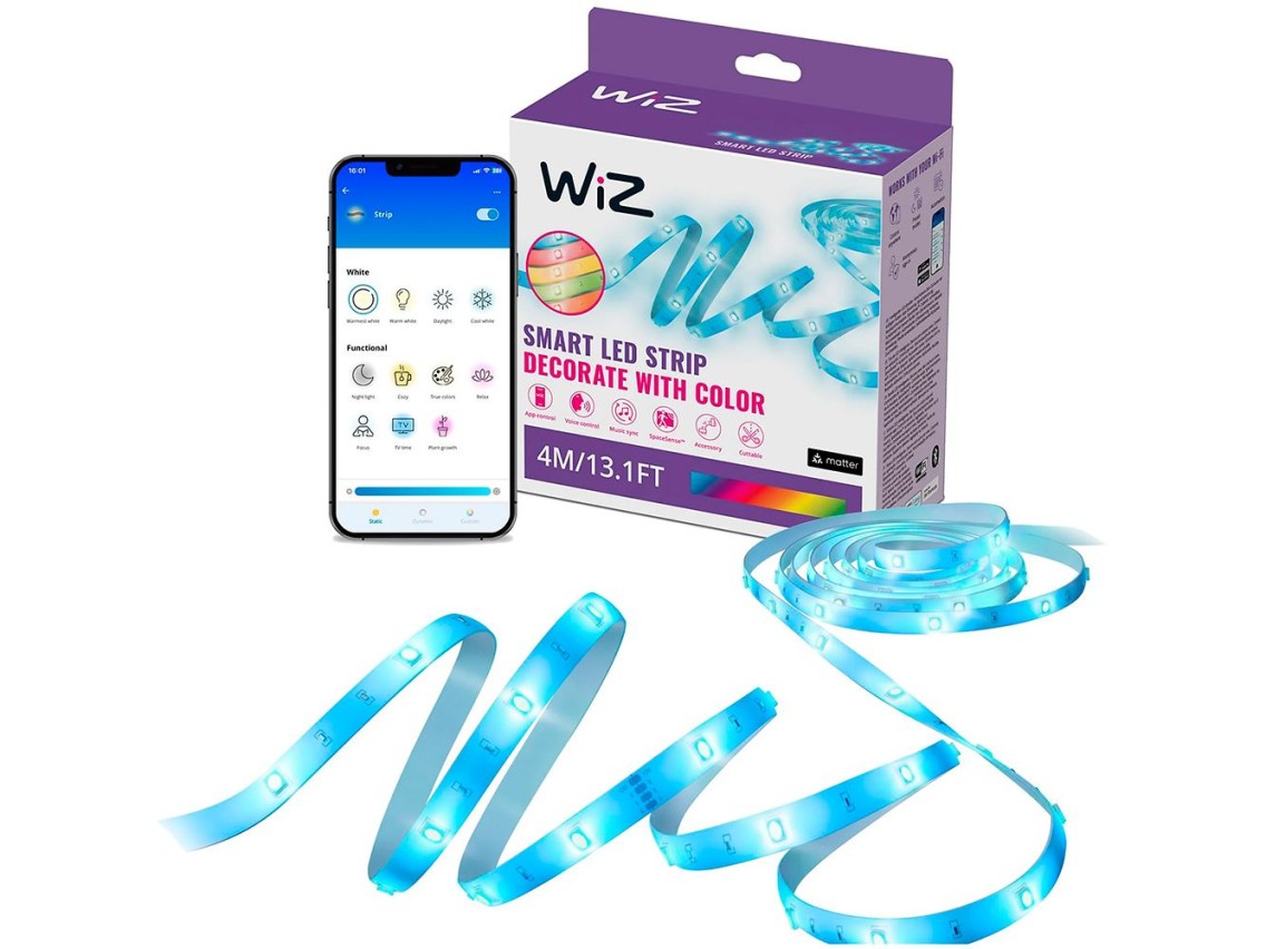 Fita led rgb wi-fi, 4 m