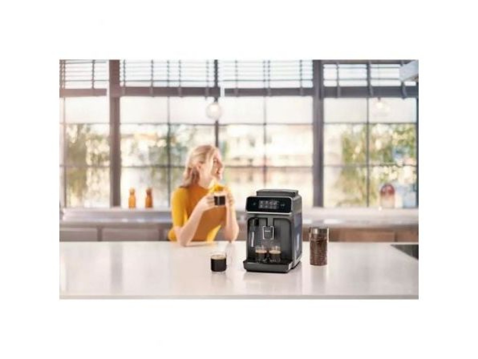 Cafetera Expreso Philips Series 2200 EP2224/90/ 1500W/ 15 Bares