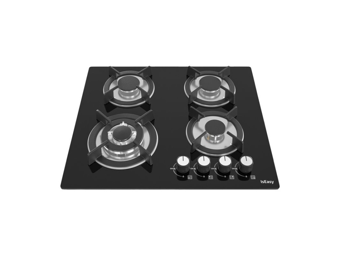 Placa de gas de cristal IsEasy MGBG-604B