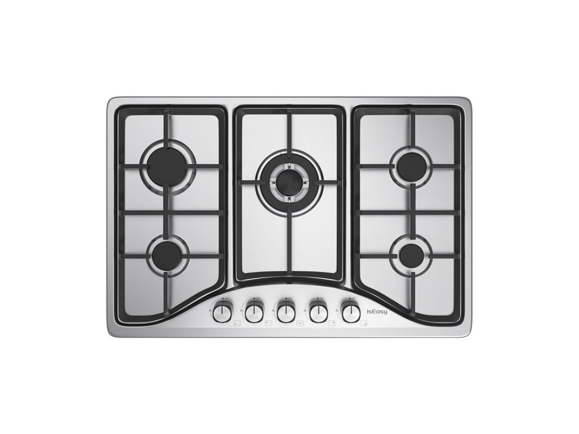 IsEasy MGBS-765 stainless steel gas cooktop