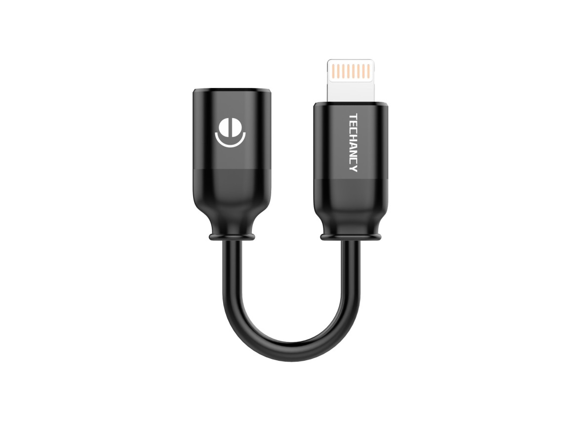 Techancy iPX/11-14 to 3.5mm Audio Cable, TL7331, Black