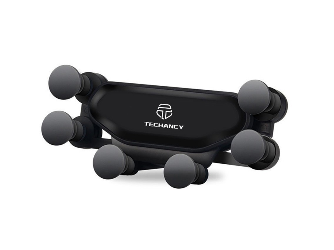 Techancy TI2203 Universal Mobile Phone Holder, Car Mount, Black