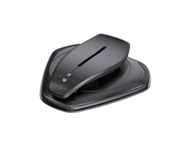 Techancy Universal Cell Phone Holder, Center Console Mount, TI2273, Black